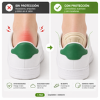 Protector para talón Movicore, cojín acolchado y antideslizante para mayor comodidad y protección en calzado.