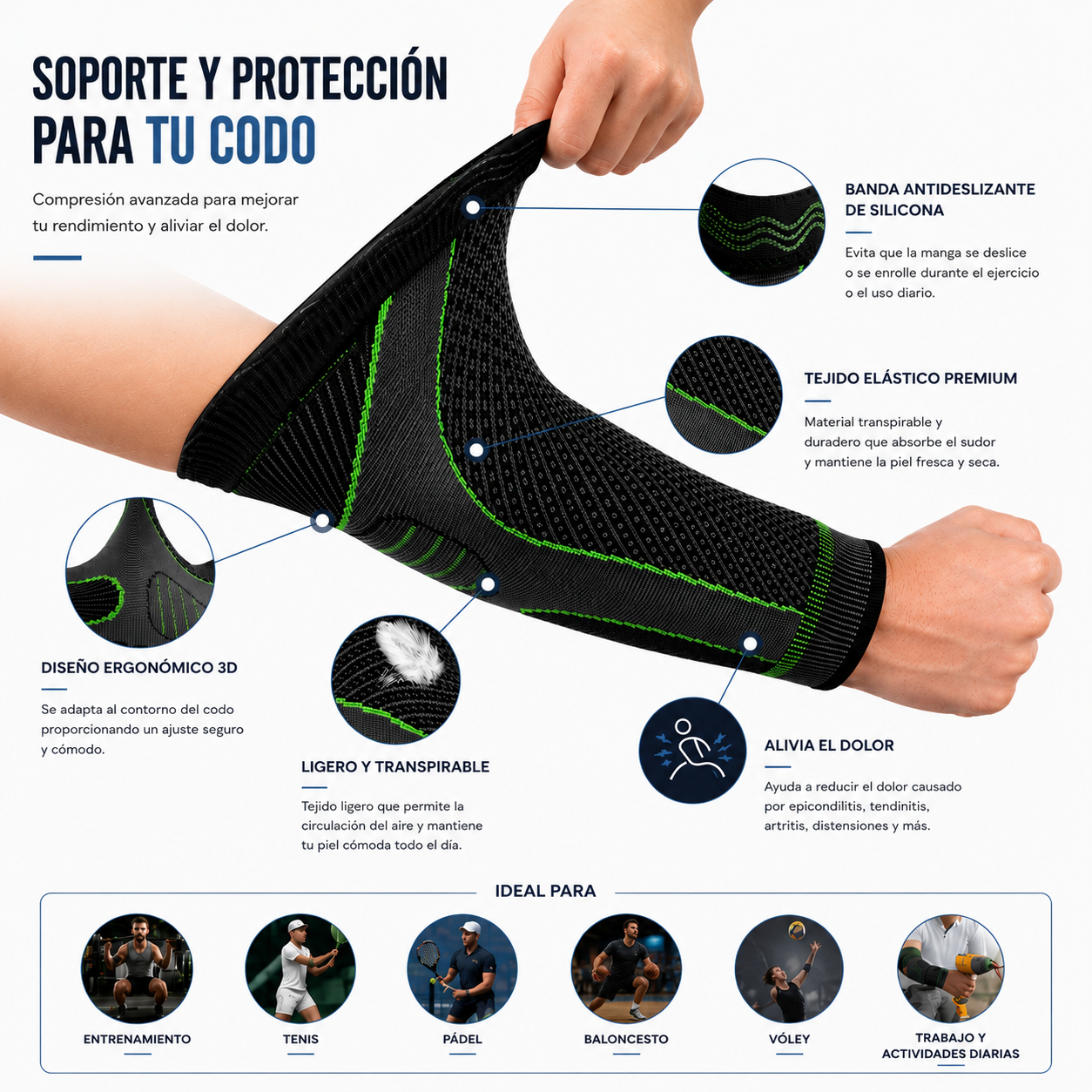 Manguito +SUPPORT light